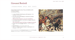 Desktop Screenshot of giovannibottiroli.it