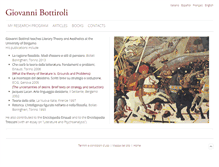 Tablet Screenshot of giovannibottiroli.it